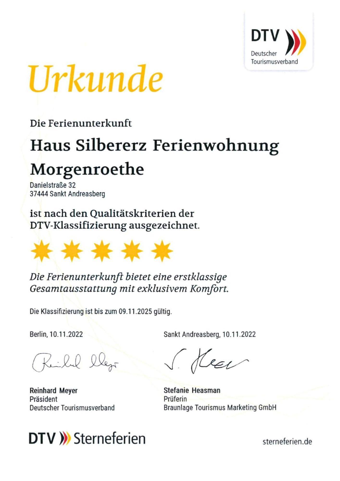 Morgenroethe 5 Sterne Ferienwohnung 상트안드레스베르크 외부 사진